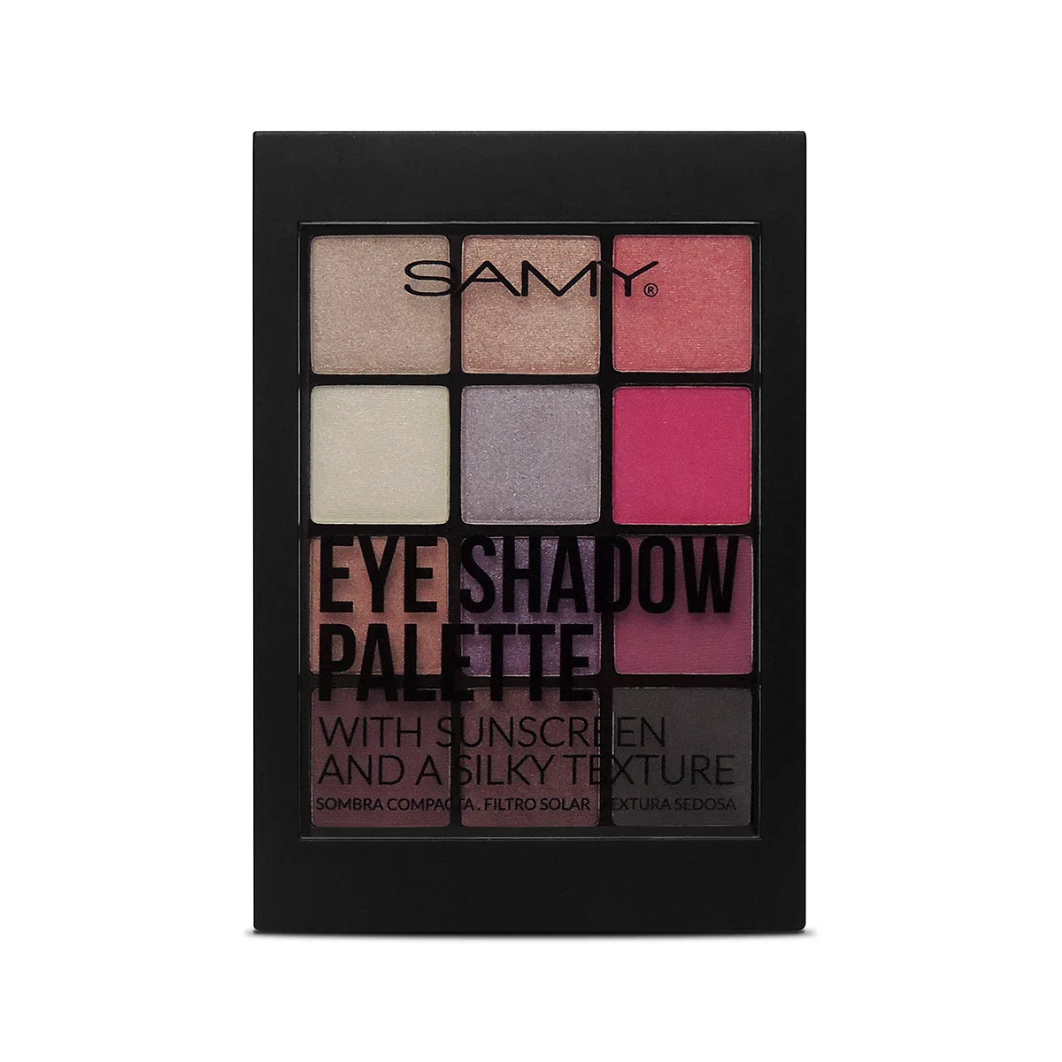 Paleta Sombras Compactas SAMY Ming Garden