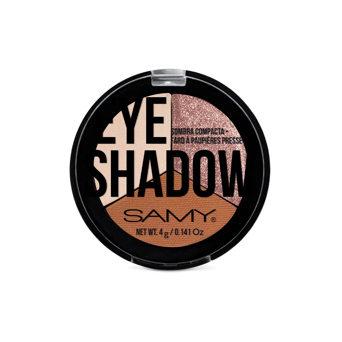 Sombra Compacta Trio SAMY Pretty Peach