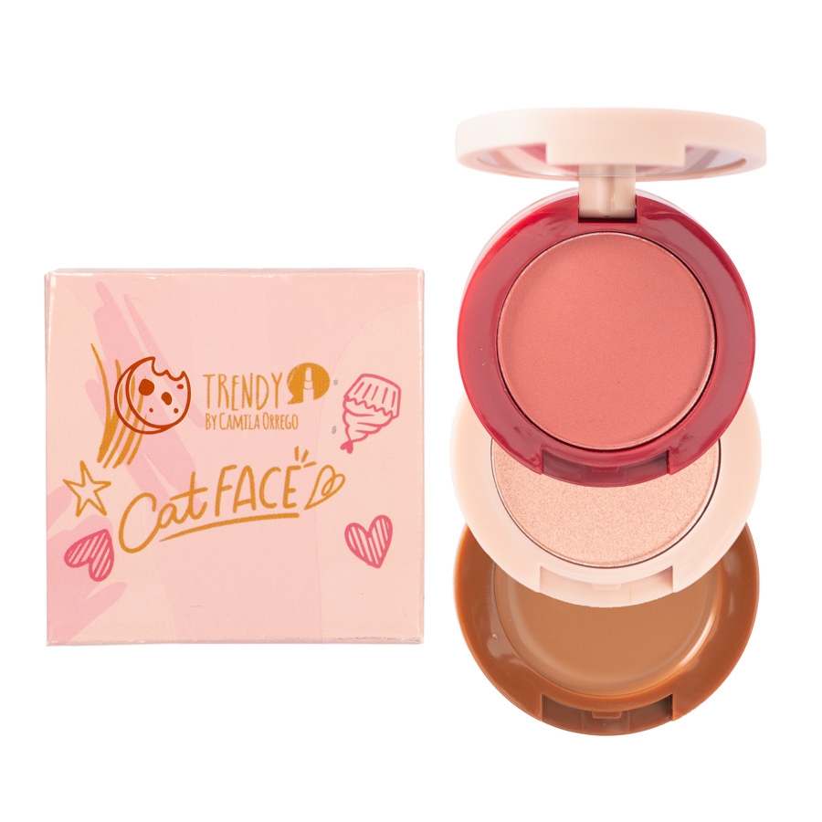 Torre Rubor, Iluminador Y Contorno Trendy