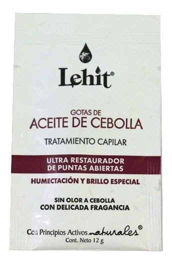 Aceite de cebolla en sobre Lehit