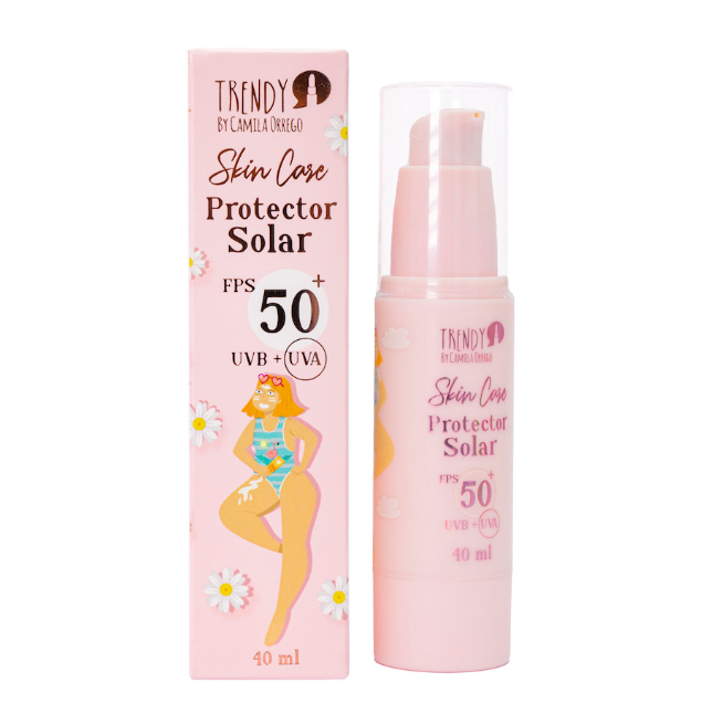  Trendy Skincare Protector Solar Facial 40ml protección 50+