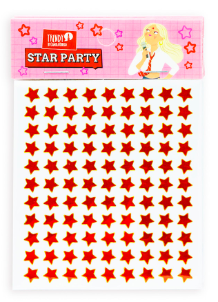 Sticker Star Party Trendy