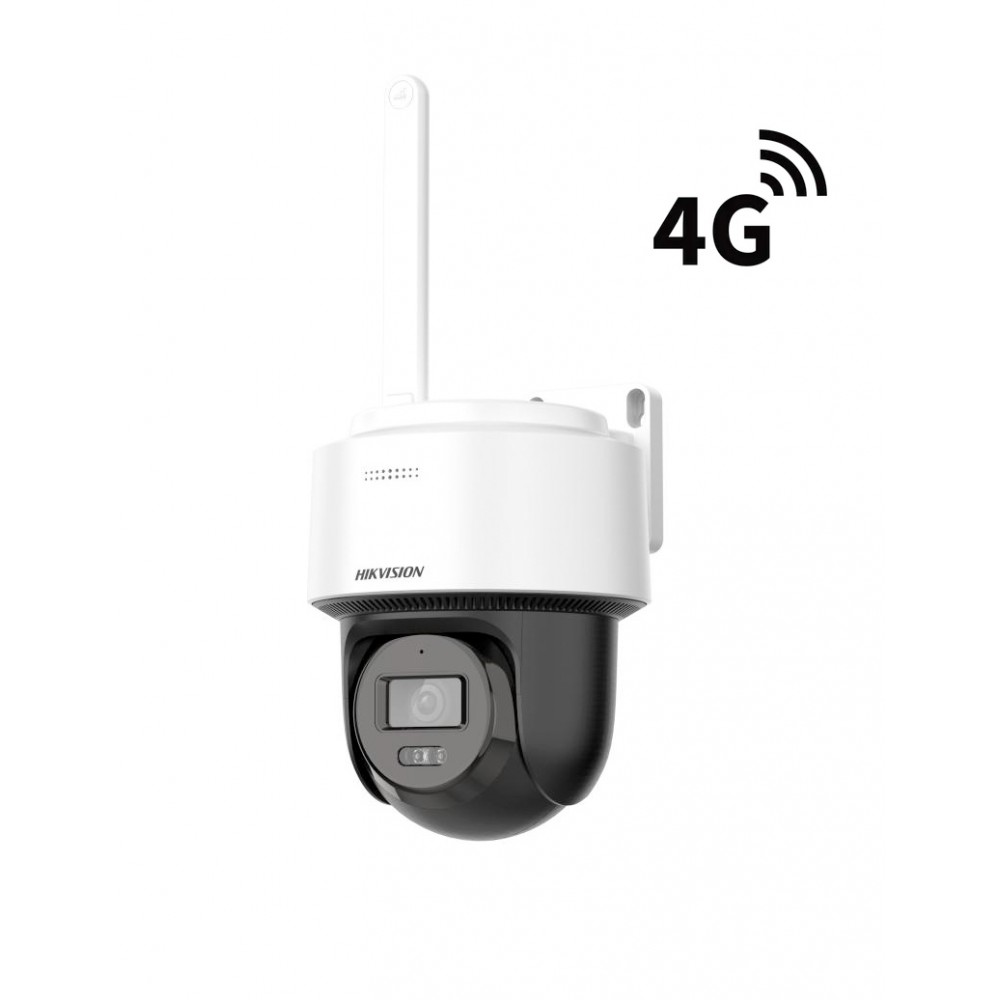 CAMARA IP DOMO PT 4MP 4G HYBRID LIGHT 30M EXTERIOR DS-2DE2C400MWG-4G/LA 2.8MM