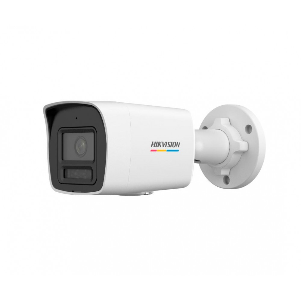 CAMARA IP BULLET HIKVISION 2MP COLORVU DUAL LIGHT 30M AUDIO POE DS-2CD1027G2H-LIU 2.8MM