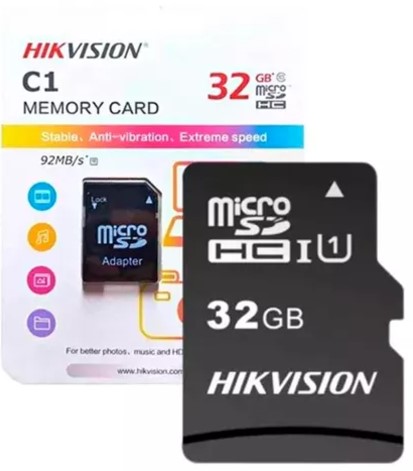 TARJETA MICRO SD 32GB C1 HIKVISION	