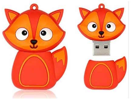 PENDRIVE DIBUJO ZORRITO 64GB