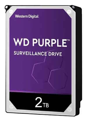 DISCO DURO 2TB WESTERN DIGITAL PURPLE WD23PURZ