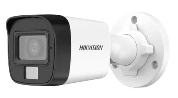 CAMARA BULLET HIKVISION 2MP PIR Y ALARMA DS-2CE11D0T-PIRLO 2.8MM