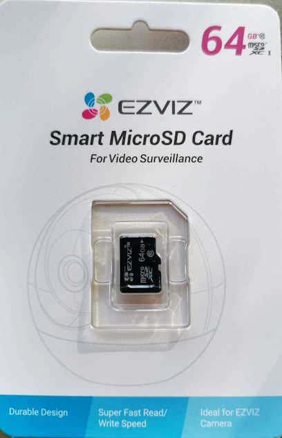 MICRO SD 64GB VIDEOVIGILANCIA EZVIZ SMART