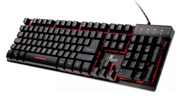 TECLADO GAMER XTECH XTK520S REVENGER USB