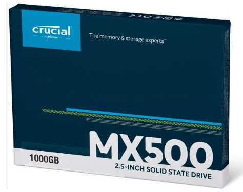 DISCO SOLIDO CRUCIAL 1TB MX500 2.5"