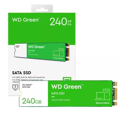 DISCO SOLIDO M.2 SSD 240 GB WD GREEN