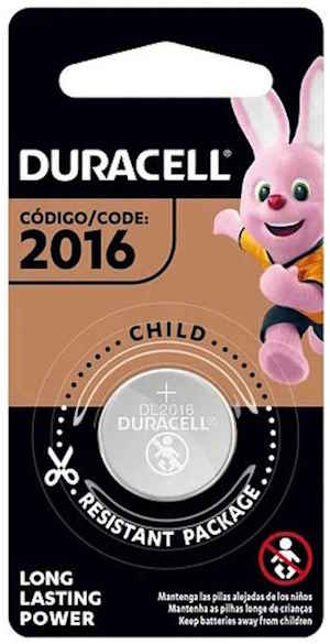 PILA CR2016 DURACELL