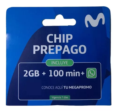 Chip Movistar prepago 2