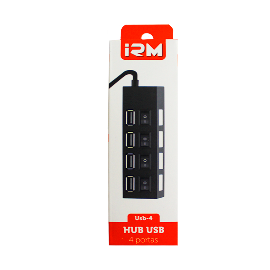 HUB USB  4 PORT  IRM 08470