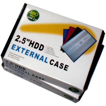 Cofre 2.5" HDD a USB 2.0