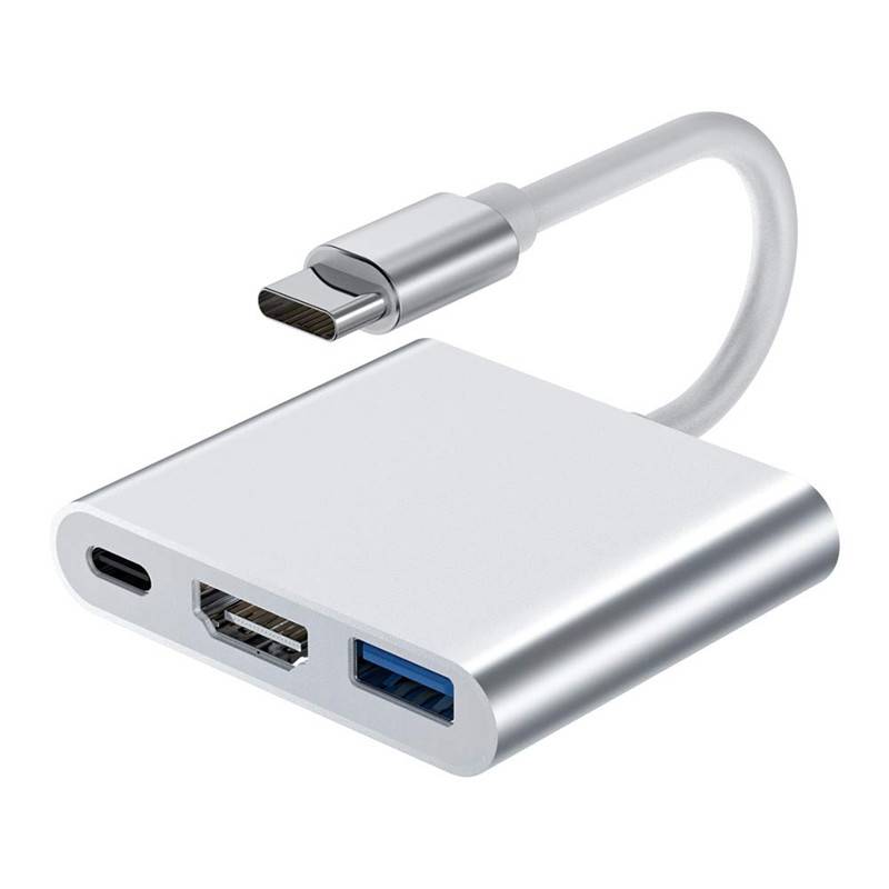 ADAPTADOR TIPO C A HDMI/USB/TIPOC