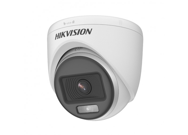 Turret TVI 2MP. ColorVu. 20M Luz Blanca. DS-2CE70DF0T-PF 2.8mm Hikvision