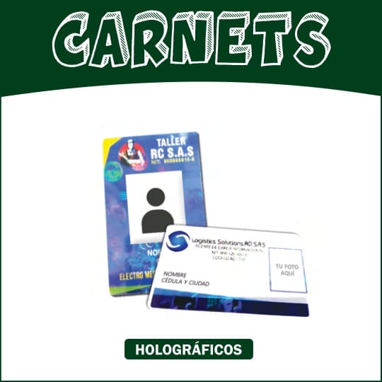 Carnets Carnet en pvc  con Holograma