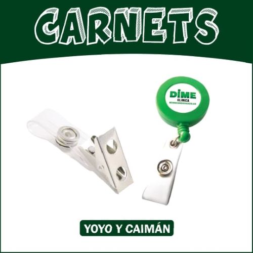 Carnets Yoyo y Caimán