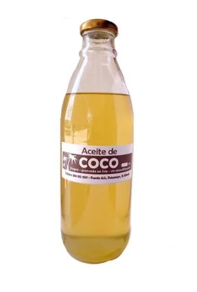 Aceite de coco virgen 100% 1 litro - Nutrifit