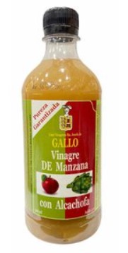 Vinagre  manzana alcachofa 500ml Gallo