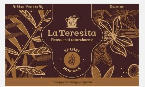 Te Chai con Moringa 20 sob - Teresita