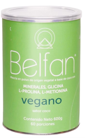 Colágeno Hidrolizado Vegano 600gr Belfan