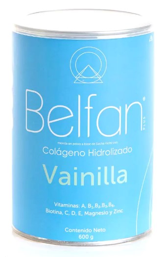 Belfan colágeno hidrolizado Vainilla 600gr - Trilogi