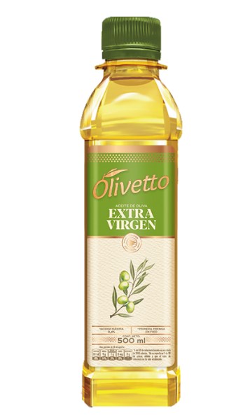 Aceite de Oliva Extra Virgen 500ml Olivetto - SF