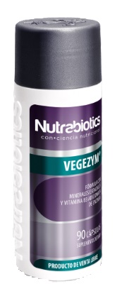 Vegezym fco 90 caps Nutrabiotics - Enervida