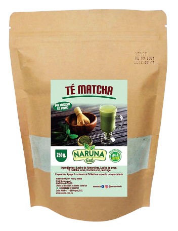 Premezcla Té Matcha x 250gr - Naruna