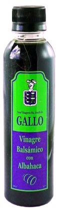 Vinagre Balsámico con albahaca 250ml - Gallo