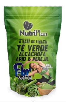 Fibra Nutri Plan Te verde 450gr - Distrib Naturals