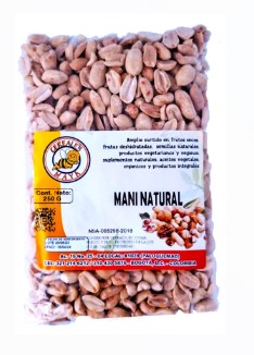 Maní Natural 250gr - Maya