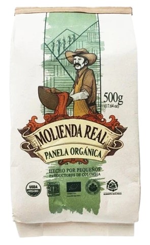 Panela Orgánica Pulverizada 500gr Molienda Real - Salugran