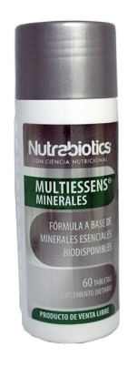 Mutiessens Minerales 60 caps Nutraviotics - Enervida