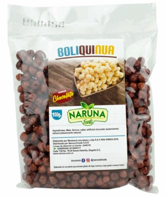 Boliquiinua Chocolate 100gr - Naruna