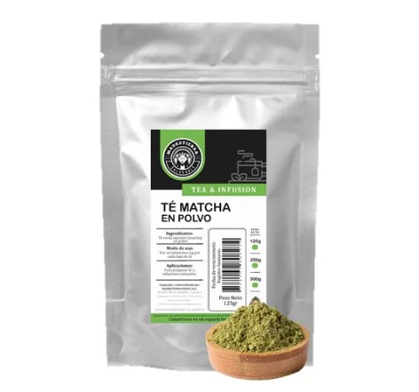 Té Matcha polvo 125gr MadreTierra