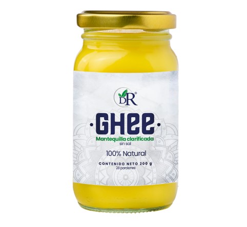 Mantequilla clarificada Ghee 200gr - Dr. Rojas