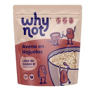 Avena en Hojuelas 1000gr Why Not