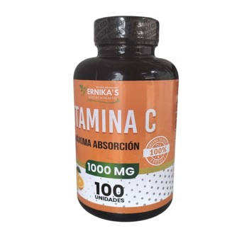 Vitamina C 1000mg Organica x 100caps Ernikas - Distribnaturals