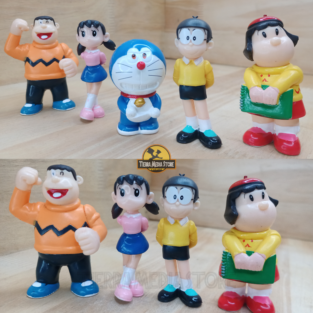 Colección x 5  Gato cosmico Doraemon