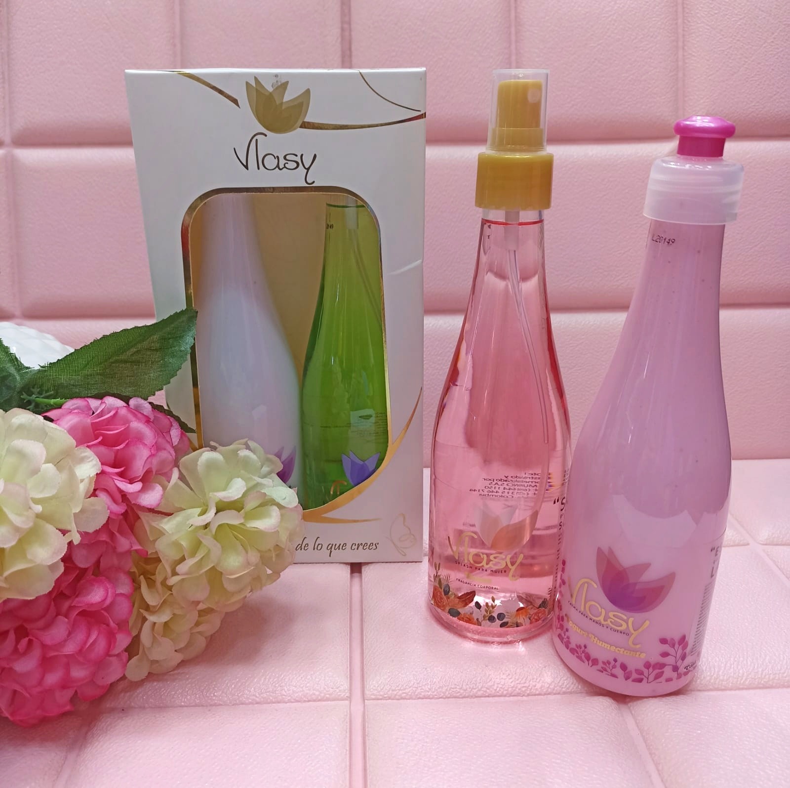 ESTUCHE CREMA Y SPLASH VLASY X260ML