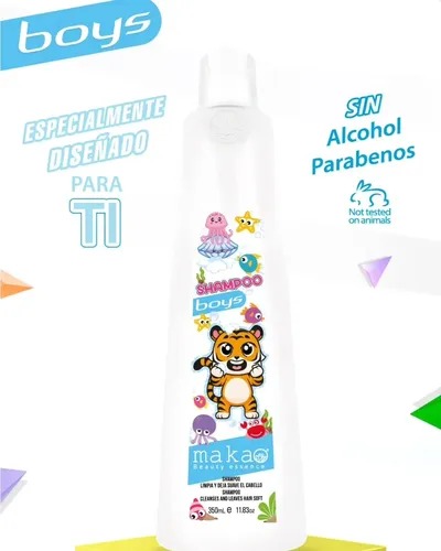 SHAMPOO BOYS MAKAO X350ML