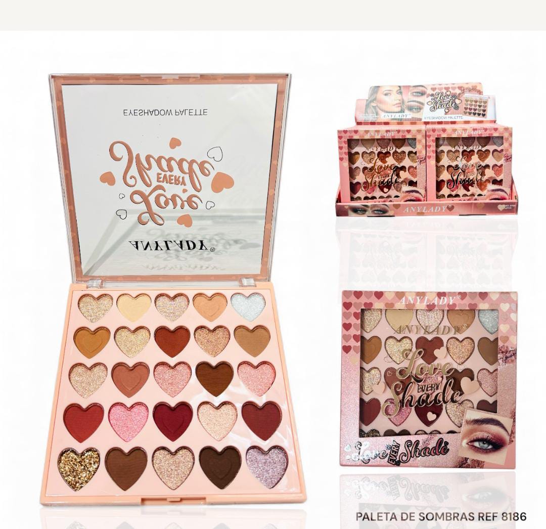 PALETA DE SOMBRA X25 8186