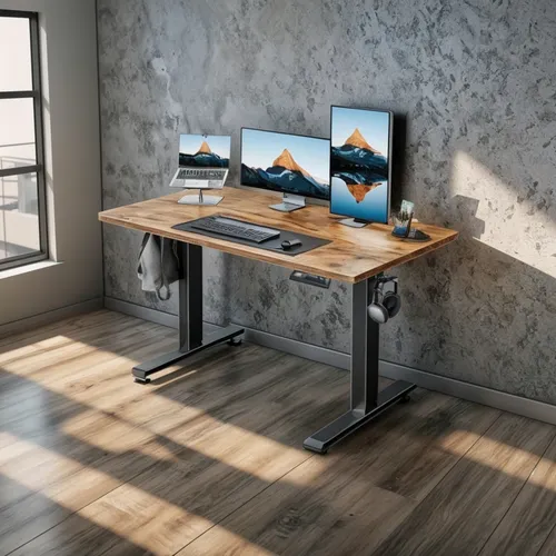 Escritorio Eléctrico De Pie 120 X 60 Cm - Huanuo