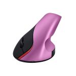Mouse Ergonómico Inalambrico Recargable Jertech JR321 MORADO