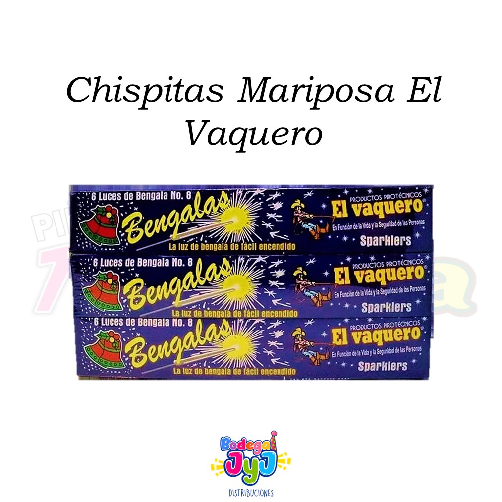 CHISPITAS MARIPOSA EL VAQUERO