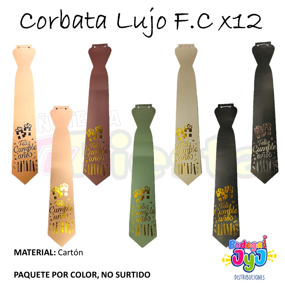 CORBATA F.C LUJO X12 - KIKE